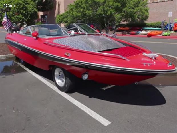 10,000 دلار هزینه ساخت خودروی قایقی!